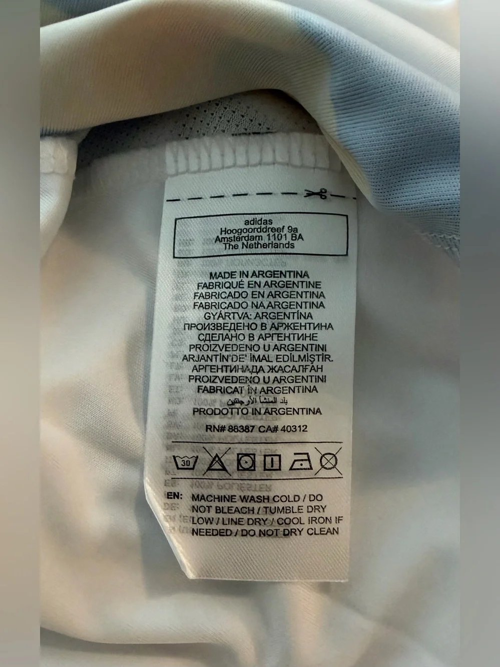 adidas officially licensed